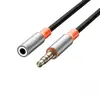 АДАПТЕР XO NB-R269A 3.5 MALE TO 3.5 FEMALE ADAPTER 1M, ЧОРНИЙ
