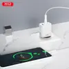 МЕРЕЖЕВИЙ ЗАРЯДНИЙ ПРИСТРІЙ XO CE29 20W 1USB-A+1TYPE-C FAST CHARGER WITH TYPE-C CABLE (NB-Q231A), БІЛИЙ