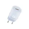 МЕРЕЖЕВИЙ ЗАРЯДНИЙ ПРИСТРІЙ XO L157 1USB QC3.0 18W CHARGER СИНІЙ