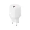 МЕРЕЖЕВИЙ ЗАРЯДНИЙ ПРИСТРІЙ XO L144 (EU) PD20W 1USB-A+1TYPE-C FAST CHARGER, БІЛИЙ