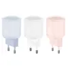 МЕРЕЖЕВИЙ ЗАРЯДНИЙ ПРИСТРІЙ XO L143 (EU) PD20W SINGLE TYPE-C CHARGER СИНІЙ