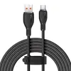КАБЕЛЬ BASEUS PUDDING SERIES FAST CHARGING CABLE USB-A TO TYPE-C 100W 2M, ЧОРНИЙ P10355703111-01