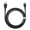 КАБЕЛЬ BASEUS PUDDING SERIES FAST CHARGING CABLE USB-A TO TYPE-C 100W 2M, ЧОРНИЙ P10355703111-01
