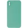 MR4_61744 Чохол silicone case full camera square side copy для iphone xs denim синій 
