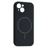 ЧОХОЛ SILICONE CASE FULL CAMERA FINE RING MAGSAFE ДЛЯ IPHONE 15 MIDNIGHT СИНІЙ