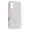 ЧОХОЛ SILICONE CASE FULL CAMERA FINE RING MAGSAFE ДЛЯ IPHONE 16 PURPULE LILAC