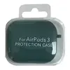 MR4_99821 Чохол для airpods 3 silicone case, microfiber pine зелений 