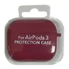 MR4_99827 Чохол для airpods 3 silicone case, microfiber rose червоний 