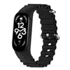 MR4_100071 Ремінець для xiaomi mi band 3, 4, 5, 6, 7 ocean band, чорний 