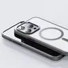 ЧОХОЛ ROCK METAL-LENS SHIELD WITH MAGNETIC ДЛЯ IPHONE 15 TITANIUM, ЧОРНИЙ