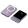 MR4_100187 Зовнішній акумулятор power bank a77 magsafe 22,5w 5000mah пурпуровий 