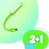ЛАМПА LED USB FLEXIBLE ЗЕЛЕНИЙ