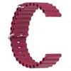 РЕМІНЕЦЬ OCEAN BAND 20MM, WINE ЧЕРВОНИЙ