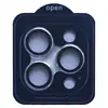 ЗАХИСНЕ СКЛО CAMERA METAL ДЛЯ IPHONE 16 PRO, 16 PRO MAX, СІРИЙ