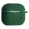MR4_100353 Чохол для airpods 4 силіконовий 2mm (тех. пак) dark зелений 