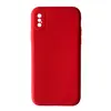 MR4_100491 Чохол silicone case camera (no logo) для iphone x, xs червоний 