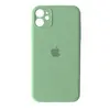 MR4_100943 Чохол silicone case full camera copy для iphone 12 (68) fresh зелений 