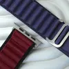 РЕМІНЕЦЬ ДЛЯ APPLE WATCH ALPINE LOOP 38, 40, 41, ЧОРНИЙ-ЧЕРВОНИЙ