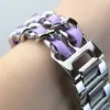 РЕМІНЕЦЬ ДЛЯ APPLE WATCH CHANEL LEATHER 38, 40, 41, СІРИЙ-ORANGE