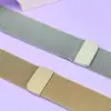 РЕМІНЕЦЬ ДЛЯ XIAOMI MI BAND 3, 4, 5, 6 MILANESE LOOP, ЧОРНИЙ-ЧЕРВОНИЙ
