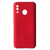 MR4_104456 Чохол silicone case camera (no logo) для samsung a20, a30 (a205f, a305f) червоний 