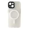 ЧОХОЛ ROCK GUARD TOUCH WITH MAGNETIC (ANTI-DROP LENS PROTECTION) ДЛЯ IPHONE 15 MATTE, БІЛИЙ