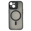 MR4_104814 Чохол rock guard with magnetic (foldable bracket) для iphone 15 titanium, чорний 