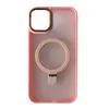 ЧОХОЛ MATTE RING-MAGSAFE ДЛЯ IPHONE 13 PRO СВІТЛО РОЖЕВИЙ