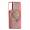 MR4_105296 Чохол matte ring-magsafe для samsung s22+ 5g світло рожевий 
