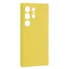 ЧОХОЛ SILICONE CASE LUXURY ДЛЯ SAMSUNG S24 ULTRA ЖОВТИЙ