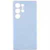 ЧОХОЛ SILICONE CASE LUXURY ДЛЯ SAMSUNG S24 ULTRA LILAC CREAM