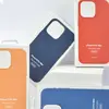 ЧОХОЛ SILICONE CASE COPY WITH MAGSAFE ДЛЯ IPHONE 16 PLUS STONE, СІРИЙ