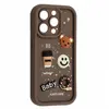 MR4_106612 Чохол happy donut case для iphone 13 pro brown 