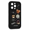 ЧОХОЛ HAPPY DONUT CASE ДЛЯ IPHONE 15 PRO, ЧОРНИЙ