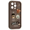 MR4_106648 Чохол happy donut case для iphone 15 pro brown 