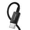 КАБЕЛЬ PD BASEUS SUPERIOR SERIES FAST CHARGING DATA CABLE TYPE-C TO LIGHTNING PD 20W 1M, ЧОРНИЙ CATLYS-A01