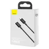 КАБЕЛЬ PD BASEUS SUPERIOR SERIES FAST CHARGING DATA CABLE TYPE-C TO LIGHTNING PD 20W 1M, ЧОРНИЙ CATLYS-A01