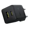 МЕРЕЖЕВИЙ ЗАРЯДНИЙ ПРИСТРІЙ BASEUS PALM TYPE-C+USB 30W, ЧОРНИЙ P1011160A113-00