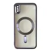 ЧОХОЛ SHINING CAMERA MAGSAFE ДЛЯ IPHONE XS DEEP ПУРПУРОВИЙ