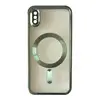 ЧОХОЛ SHINING CAMERA MAGSAFE ДЛЯ IPHONE XS DARK ЗЕЛЕНИЙ