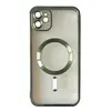 ЧОХОЛ SHINING CAMERA MAGSAFE ДЛЯ IPHONE 12 DARK ЗЕЛЕНИЙ