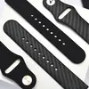 РЕМІНЕЦЬ SILICONE BAND 20MM, CARBONE
