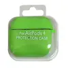 ЧОХОЛ ДЛЯ AIRPODS 4 SILICONE CASE, MICROFIBER PARTY ЗЕЛЕНИЙ