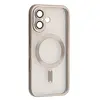 ЧОХОЛ SHINING CAMERA MAGSAFE ДЛЯ IPHONE 16 PLUS NATURAL TITANIUM