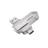 ФЛЕШ-НАКОПИЧУВАЧ USB-A, C HOCO UD10 WISE TYPE-C USB FLASH DRIVE 16GB, СІРИЙ