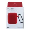 MR4_132846 Чохол для airpods 1, 2 silicon slim (+ карабин) new box червоний 