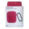 MR4_132851 Чохол для airpods 1, 2 silicon slim (+ карабин) new box рожевий 
