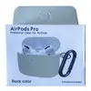 MR4_132852 Чохол для airpods pro silicone slim (+ карабин) new box rock color 