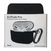 MR4_132868 Чохол для airpods pro silicone slim (+ карабин) new box, чорний 