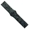 РЕМІНЕЦЬ SILICONE 20MM, CAMOUFLAGE PIXEL, ЧОРНИЙ-СІРИЙ